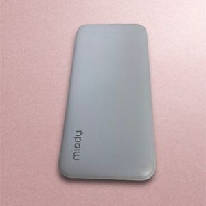 Miady AS-TPB21 10000 mAh Dual USB Portable USB C Fast Charging Power Bank